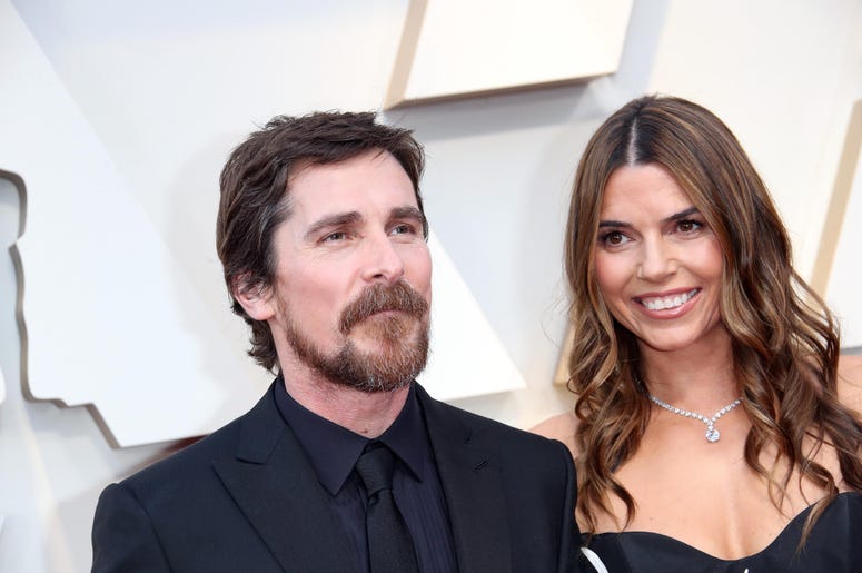 hristian Bale, left and Sibi Blazic arrive at the 91st Academy Awards at the Dolby Theatre. hristian Bale, left and Sibi Blazic arrive at the 91st Academy Awards at the Dolby Theatre.