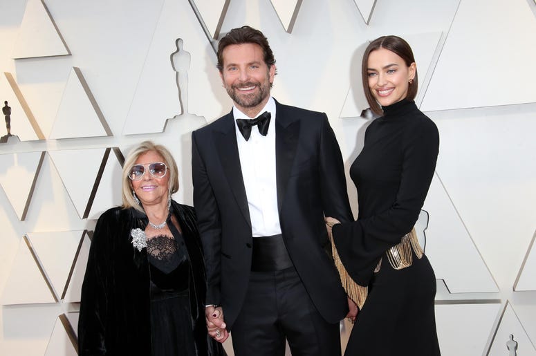 Gloria Campano, from left, Bradley Cooper, and Irina Shayk arrive at the 91st Academy Awards at the Dolby Theatre. Gloria Campano, from left, Bradley Cooper, and Irina Shayk arrive at the 91st Academy Awards at the Dolby Theatre.