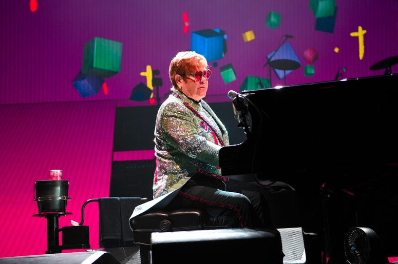 Elton John in Concert at the BB&T Center in Sunrise, Florida on November 23, 2018. Elton John in Concert at the BB&T Center in Sunrise, Florida on November 23, 2018.