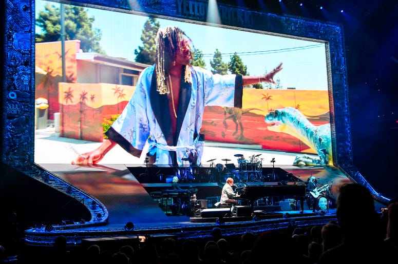 Elton John in Concert at the BB&T Center in Sunrise, Florida on November 23, 2018. Elton John in Concert at the BB&T Center in Sunrise, Florida on November 23, 2018.