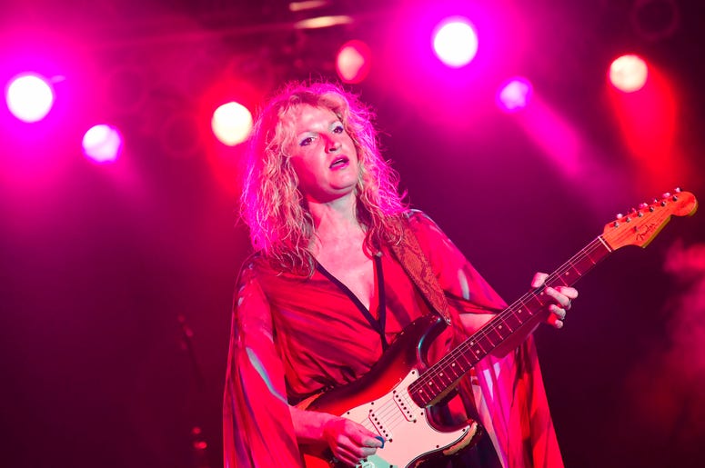 Ana Popovic with Experience Hendrix Tour at Pompano Beach Amphitheater, Pompano Beach, Florida, March 3, 2019. Ana Popovic with Experience Hendrix Tour at Pompano Beach Amphitheater, Pompano Beach, Florida, March 3, 2019.