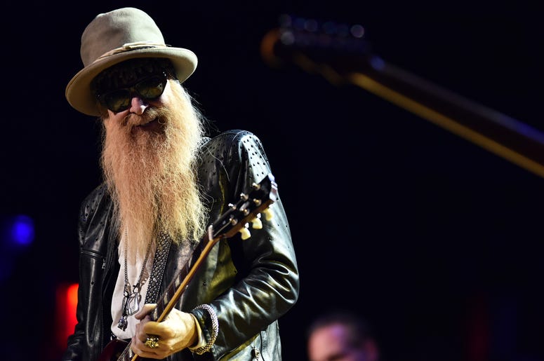 Musician Billy Gibbons performs during the 3rd Annual LOVE ROCKS NYC concert at the Beacon Theatre in New York, NY, March 7, 2019. Musician Billy Gibbons performs during the 3rd Annual LOVE ROCKS NYC concert at the Beacon Theatre in New York, NY, March 7, 2019.