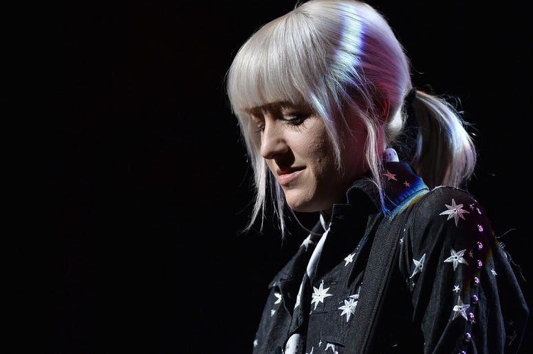 Musician Megan Lovell of Larkin Poe performs during the 3rd Annual LOVE ROCKS NYC concert at the Beacon Theatre in New York, NY, March 7, 2019. Musician Megan Lovell of Larkin Poe performs during the 3rd Annual LOVE ROCKS NYC concert at the Beacon Theatre in New York, NY, March 7, 2019.