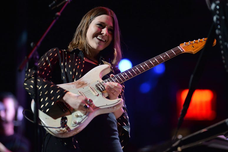 Musician Rebecca Lovell of Larkin Poe performs during the 3rd Annual LOVE ROCKS NYC concert at the Beacon Theatre in New York, NY, March 7, 2019. Musician Rebecca Lovell of Larkin Poe performs during the 3rd Annual LOVE ROCKS NYC concert at the Beacon Theatre in New York, NY, March 7, 2019.