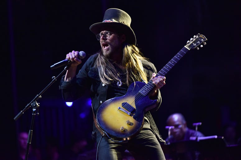 Musician Lukas Nelson performs during the 3rd Annual LOVE ROCKS NYC concert at the Beacon Theatre in New York, NY, March 7, 2019. ( Musician Lukas Nelson performs during the 3rd Annual LOVE ROCKS NYC concert at the Beacon Theatre in New York, NY, March 7, 2019. (