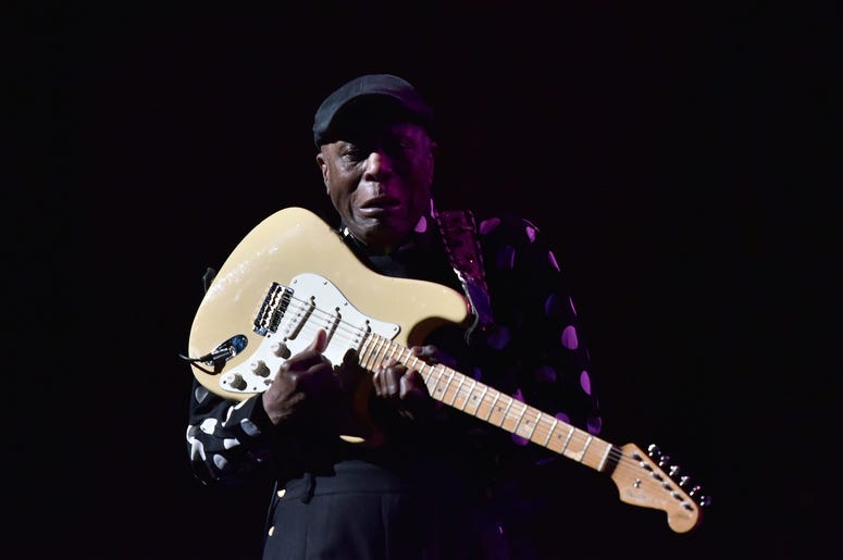 Musician Buddy Guy performs during the 3rd Annual LOVE ROCKS NYC concert at the Beacon Theatre in New York, NY, March 7, 2019. Musician Buddy Guy performs during the 3rd Annual LOVE ROCKS NYC concert at the Beacon Theatre in New York, NY, March 7, 2019.