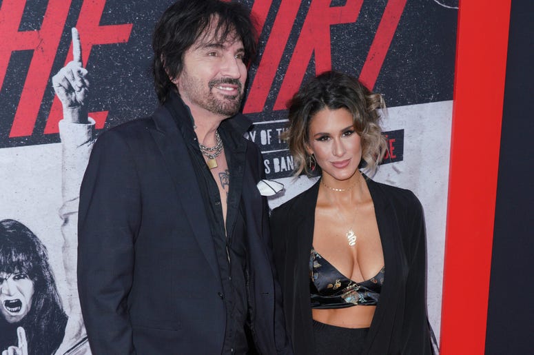 Tommy Lee and Brittany Furlan at Los Angeles Premiere Of Netflix's 'The Dirt' held at The ArcLight Hollywood - Cinerama Dome on March 18, 2019 in Hollywood, CA, Tommy Lee and Brittany Furlan at Los Angeles Premiere Of Netflix's 'The Dirt' held at The ArcLight Hollywood - Cinerama Dome on March 18, 2019 in Hollywood, CA,