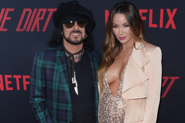 Nikki Sixx and Courtney Sixx at Los Angeles Premiere Of Netflix's 'The Dirt' held at The ArcLight Hollywood - Cinerama Dome on March 18, 2019 in Hollywood, CA, Nikki Sixx and Courtney Sixx at Los Angeles Premiere Of Netflix's 'The Dirt' held at The ArcLight Hollywood - Cinerama Dome on March 18, 2019 in Hollywood, CA,