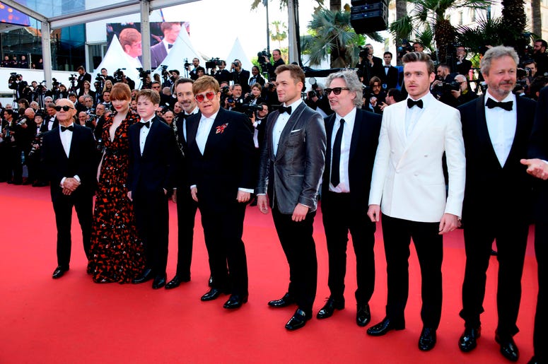 72nd Cannes Film Festival 2019, Red Carpet Rocketman. Pictured : Elton John, Cast Rocketman 72nd Cannes Film Festival 2019, Red Carpet Rocketman. Pictured : Elton John, Cast Rocketman