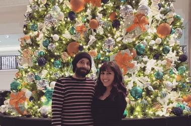 Producer Alanna and her fiance, Eric