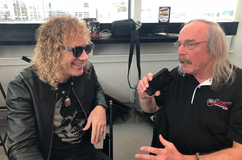 David Bryan of Bon Jovi and Bill Louis David Bryan of Bon Jovi and Bill Louis