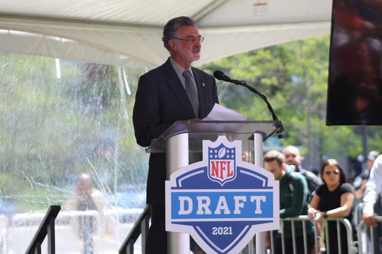 2021 NFL Draft Press Conference Photos 2021 NFL Draft Press Conference Photos