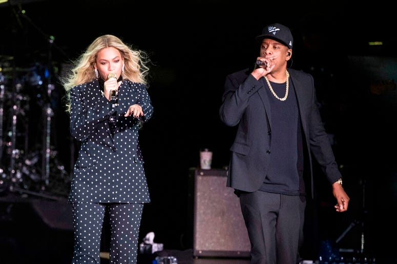 Beyonce and Jay-Z