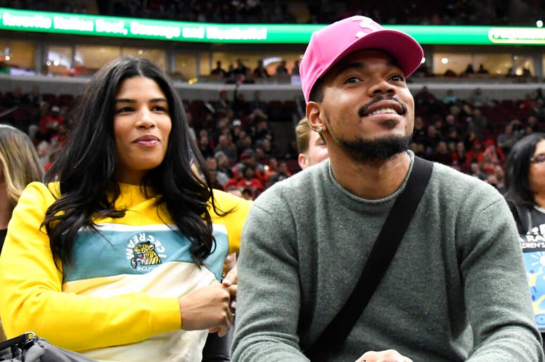 Chance the Rapper and Kirsten Corley