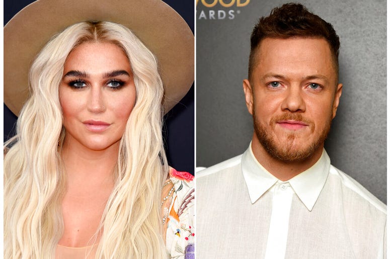 Kesha and Dan Reynolds