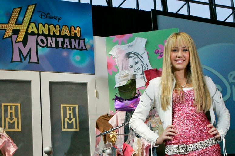 Miley Cyrus as Hannah Montana