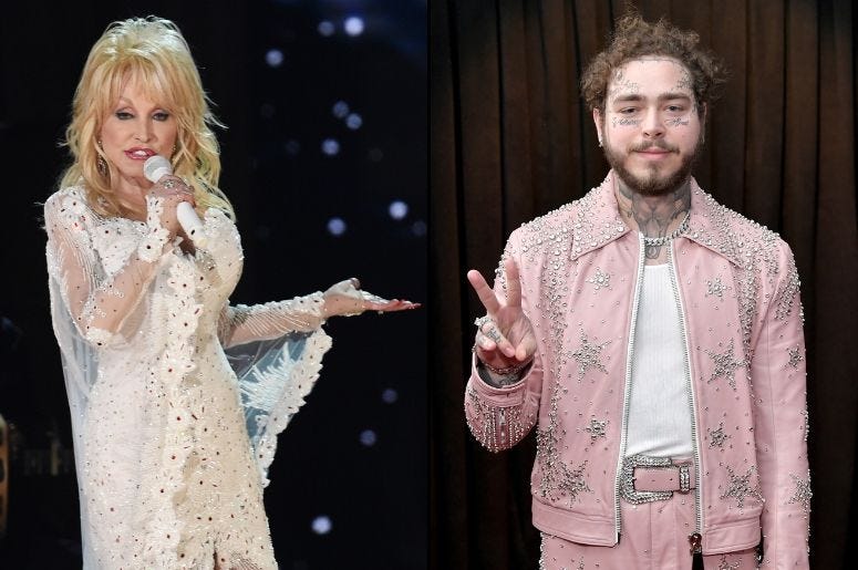 Dolly Parton and Post Malone Dolly Parton and Post Malone