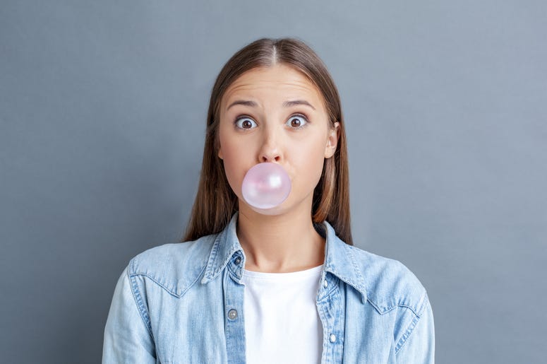 Did you know that bubble gum contains plastic?