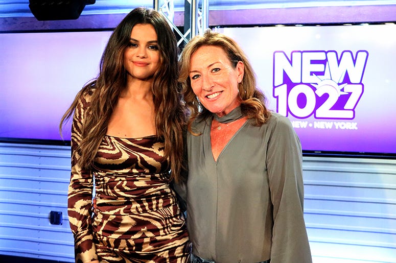 Selena Gomez with Karen Carson