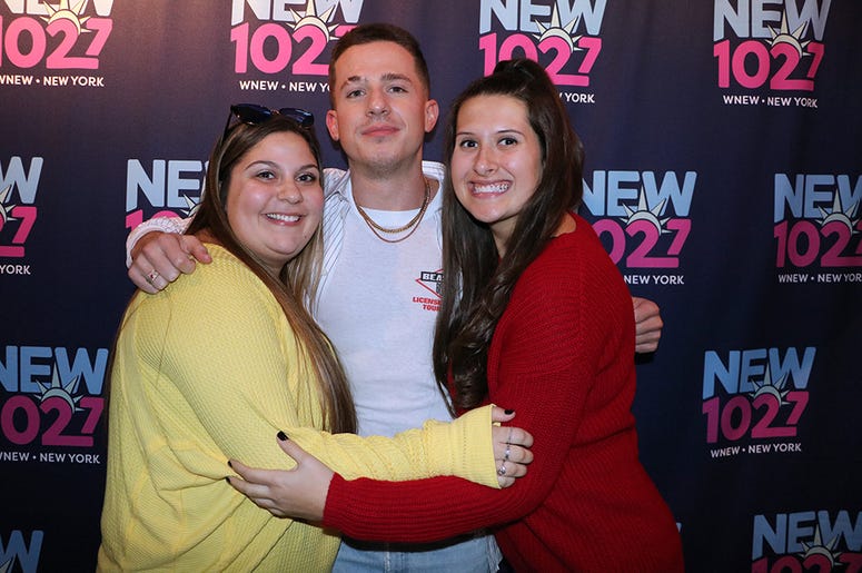Charlie Puth meets fans in the RADIO.COM Theater at NEW 102.7's 'Up Close & Personal'