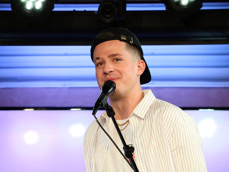 Charlie Puth in the RADIO.COM Theater for NEW 102.7's 'Up Close & Personal'