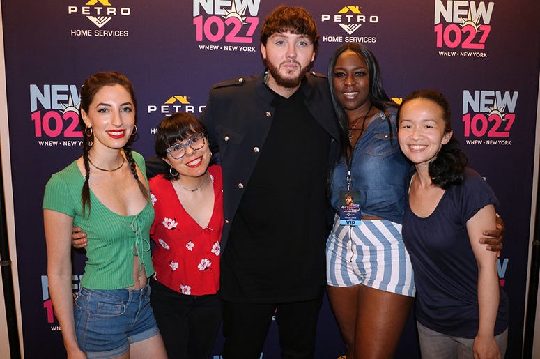James Arthur Meets Fans at NEW 102.7's 'Up Close & Personal'