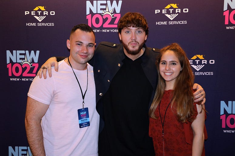 James Arthur Meets Fans at NEW 102.7's 'Up Close & Personal'