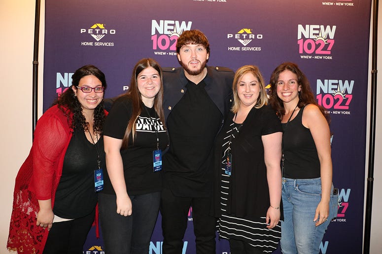 James Arthur Meets Fans at NEW 102.7's 'Up Close & Personal'