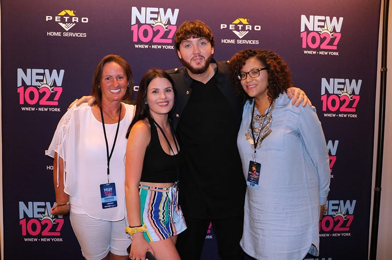 James Arthur Meets Fans at NEW 102.7's 'Up Close & Personal'