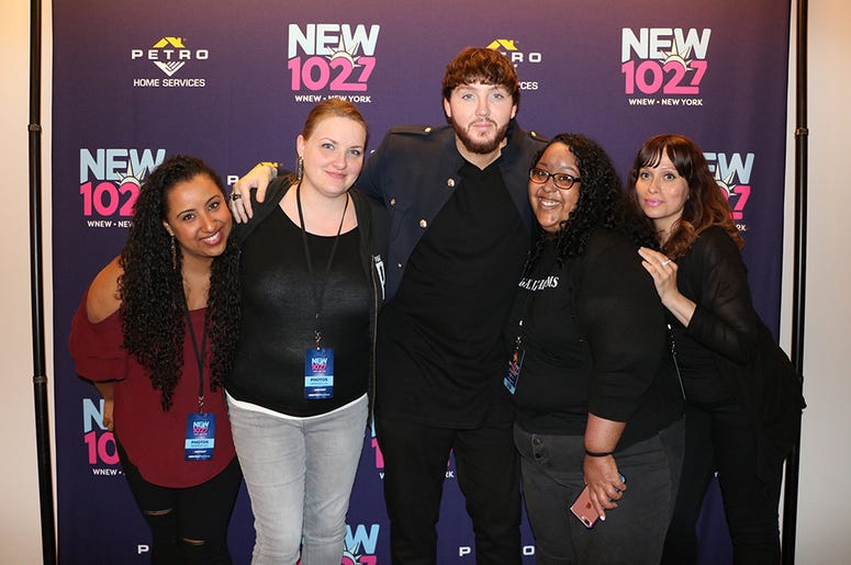 James Arthur Meets Fans at NEW 102.7's 'Up Close & Personal'
