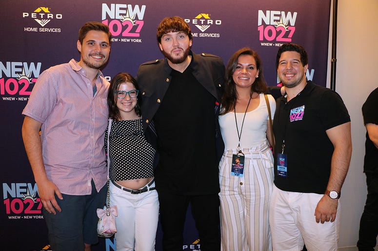 James Arthur Meets Fans at NEW 102.7's 'Up Close & Personal'