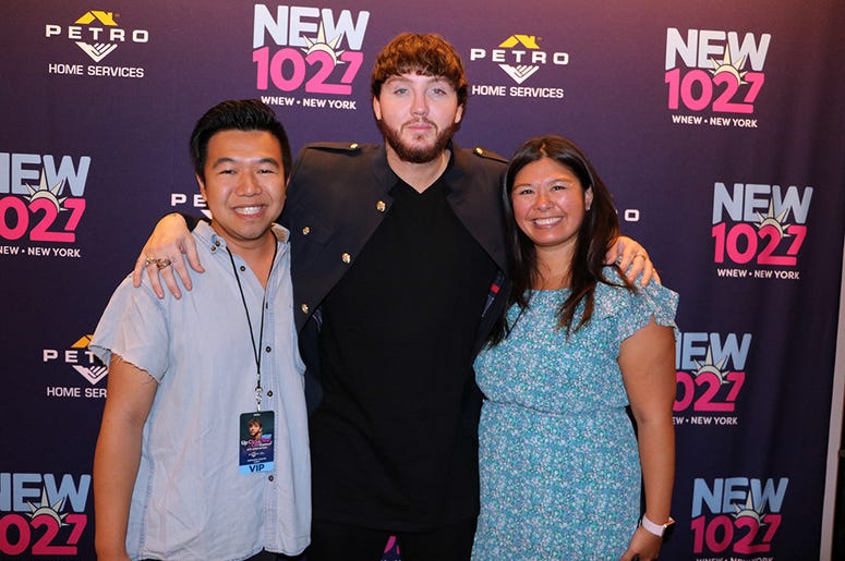 James Arthur Meets Fans at NEW 102.7's 'Up Close & Personal'