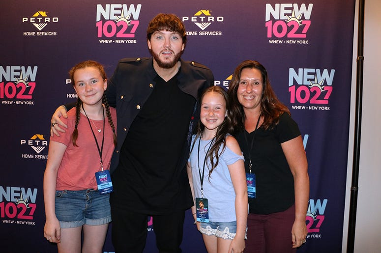 James Arthur Meets Fans at NEW 102.7's 'Up Close & Personal'