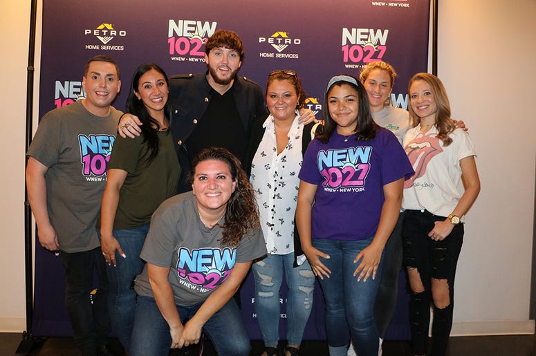 James Arthur Meets Fans at NEW 102.7's 'Up Close & Personal'