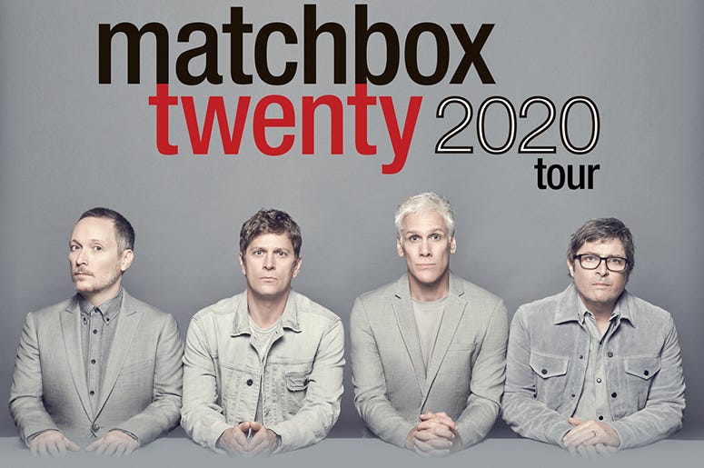 Matchbox Twenty 2020 Tour Matchbox Twenty 2020 Tour