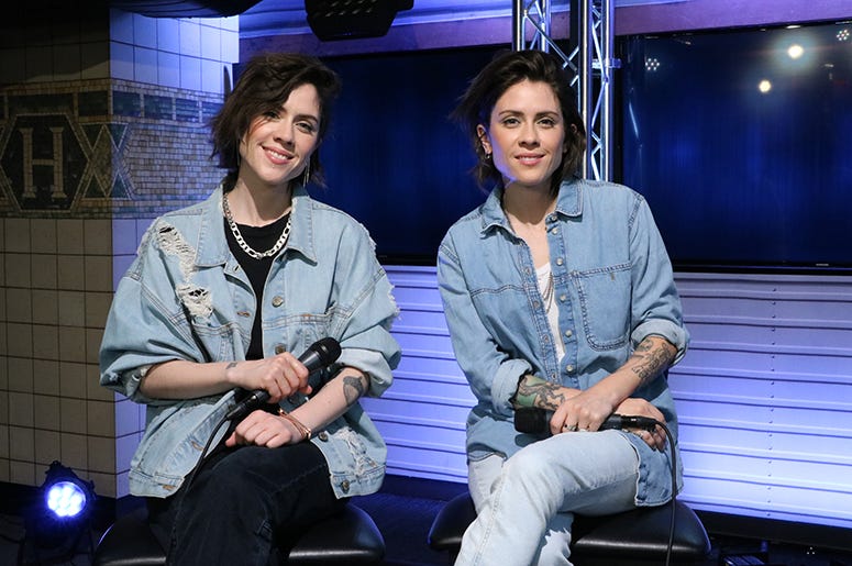 Tegan and Sara in the RADIO.COM Theater