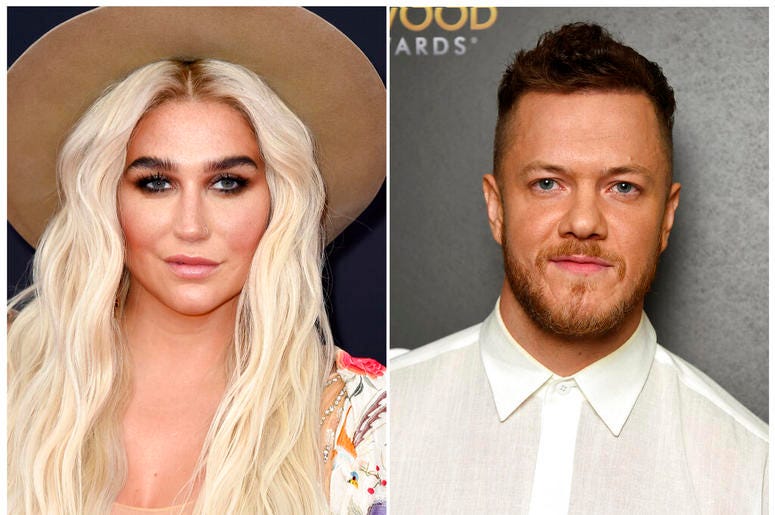 Kesha and Dan Reynolds