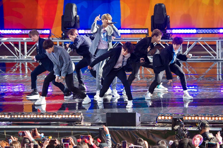 BTS perform on ABC's "Good Morning America