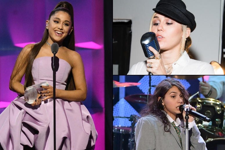 Ariana Grande x Miley Cyrus x Alessia Cara Ariana Grande x Miley Cyrus x Alessia Cara