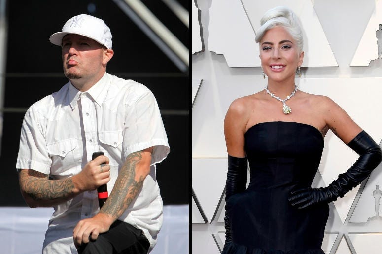 Fred Durst and Lady Gaga Fred Durst and Lady Gaga