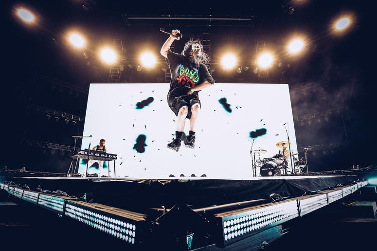 Billie Eilish Performing