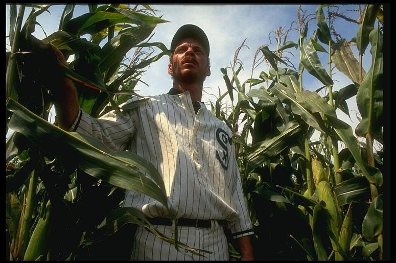 Film location for the movie "Field of Dreams"