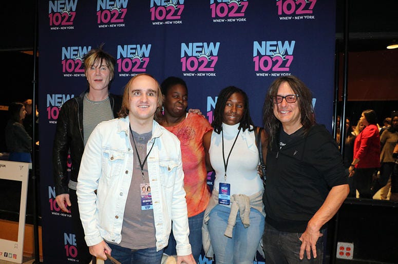 Goo Goo Dolls meet fans at NEW 102.7's 'Up Close & Personal' in NYC
