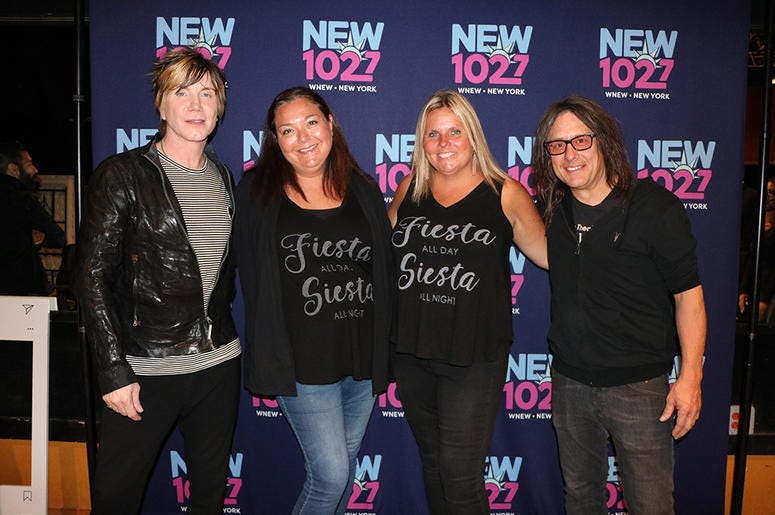 Goo Goo Dolls meet fans at NEW 102.7's 'Up Close & Personal' in NYC