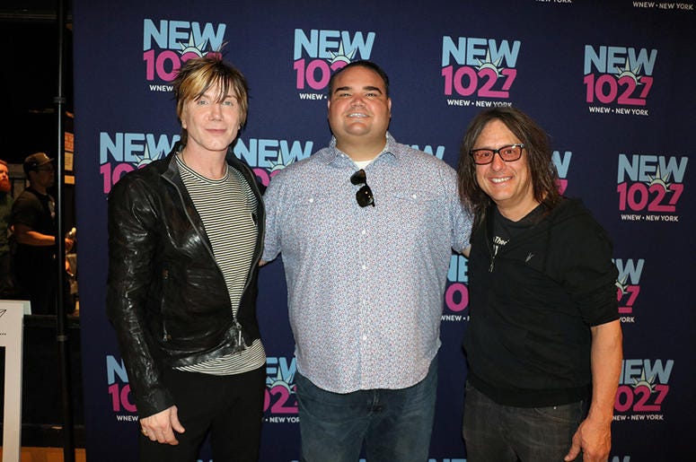 Goo Goo Dolls meet fans at NEW 102.7's 'Up Close & Personal' in NYC