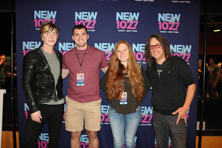 Goo Goo Dolls meet fans at NEW 102.7's 'Up Close & Personal' in NYC