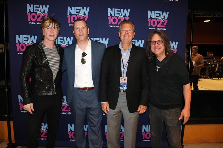 Goo Goo Dolls meet fans at NEW 102.7's 'Up Close & Personal' in NYC
