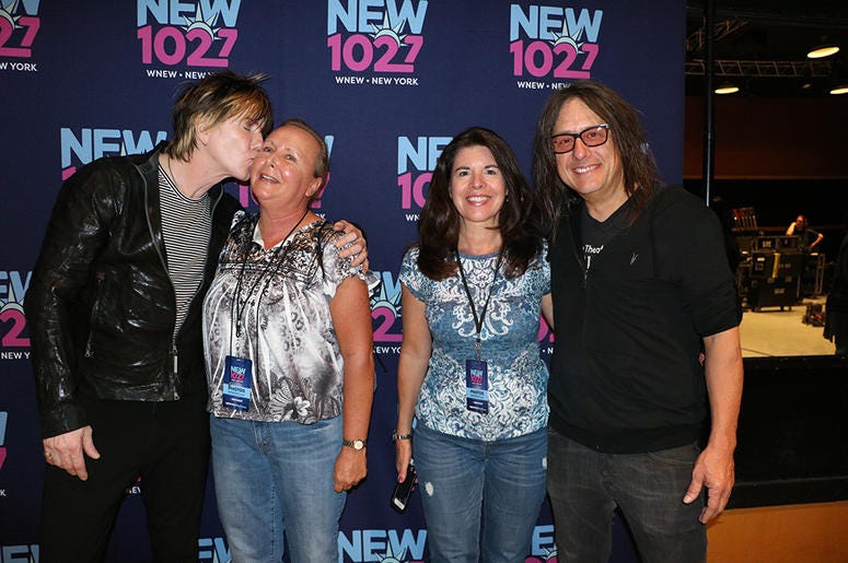 Goo Goo Dolls meet fans at NEW 102.7's 'Up Close & Personal' in NYC