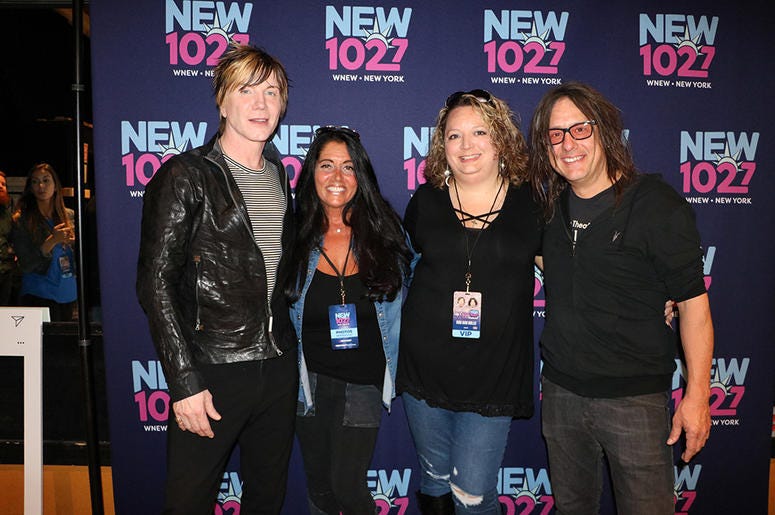 Goo Goo Dolls meet fans at NEW 102.7's 'Up Close & Personal' in NYC
