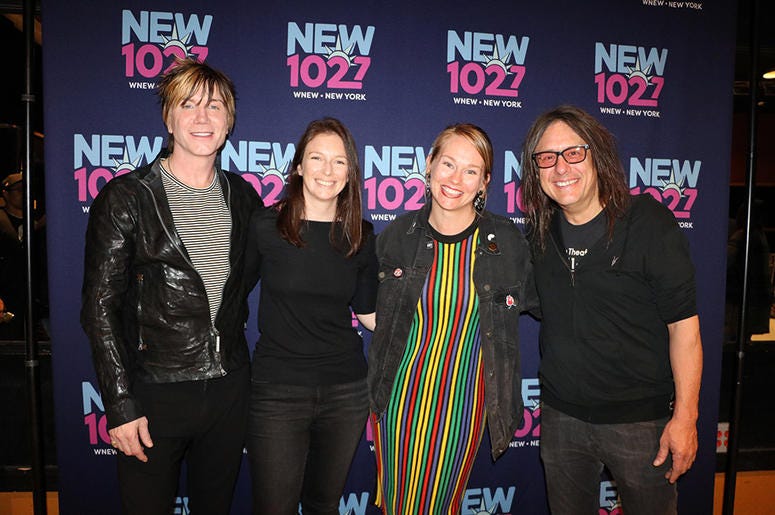 Goo Goo Dolls meet fans at NEW 102.7's 'Up Close & Personal' in NYC